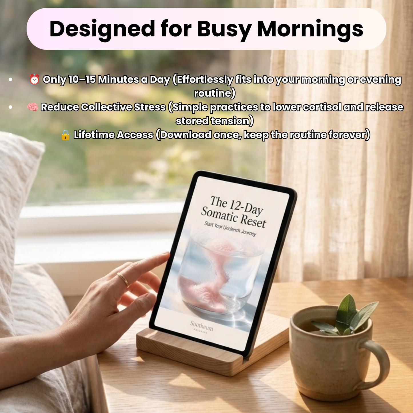 12-Day Somatic Reset: Nervous System Regulation Guide – Sootheum